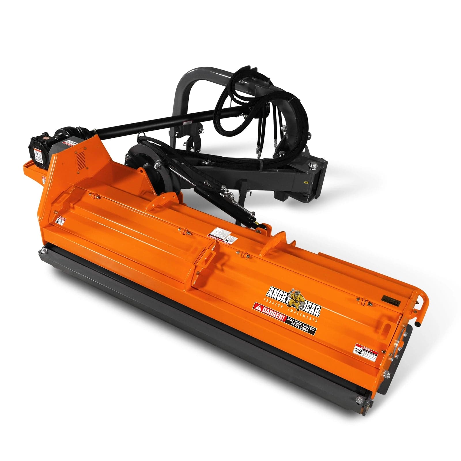86-inch offset verge flail mower on three-point linkage, from the tractor attachment range at Machinery Group UK