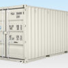 20ft Shipping Container (One Trip) White (RAL 9003)