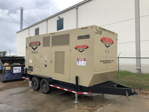 350kW Natural Gas Portable Generator Set - 350 kW