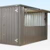 3m XL Flat Pack Kiosk (RAL7015) - Grey
