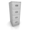 4 Drawer Metal Filing Cabinet for Site Office