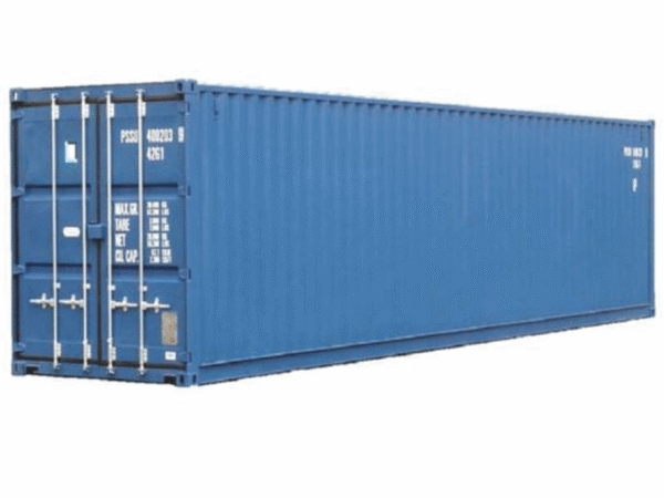 40FT X 8FT ONE TRIP TUNNEL CONTAINER (DOUBLE END DOOR) BLUE