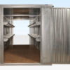 6m x 2.1m End Linked Flat Packed Container Bundle (Galvanised)