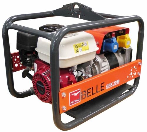 Belle GPX2700 Honda Powered 2.7kva / 2.2kw Stackable Petrol Generator
