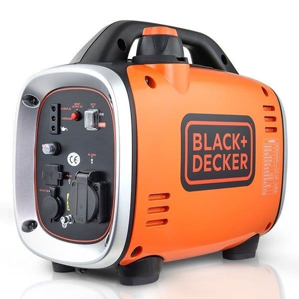 Black & Decker 800W Petrol Suitcase Inverter Generator BXG