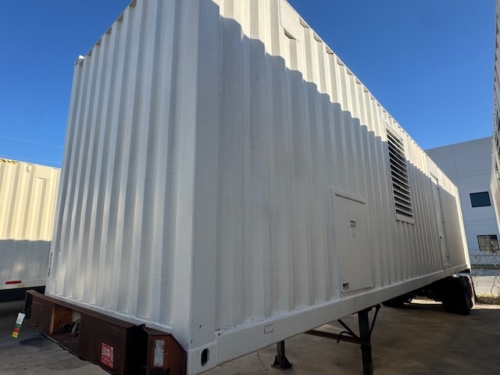 Caterpillar 3412 DITA Portable Power Module, 600KW - 545 kW