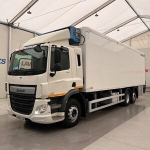 DAF CF 290 6x2 Rear Steer Fridge Box