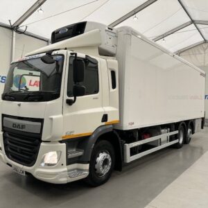DAF CF 290 6x2 Rear Steer Fridge Box