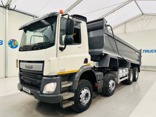 DAF CF 400 8x4 Day Cab Steel Tipper Manual
