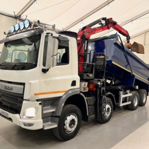 DAF CF 440 8x4 Day Cab Steel Tipper Grab