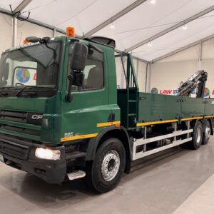 DAF CF75 310 6x2 Day Cab Dropside Crane