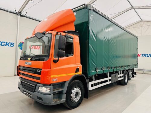DAF CF75 310 6x2 Rear Lift Day Cab Curtainsider