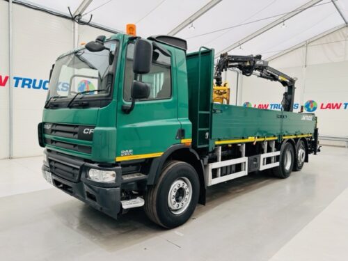 DAF CF75 310 Rear Lift Day Cab Dropside Brick Grab