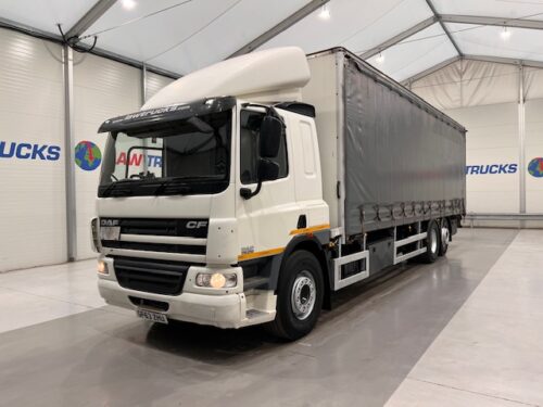 DAF CF75 310 Rear Lift Sleeper Cab Curtainsider