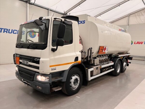 DAF CF75 360 6x2 20000 Litre Tanker