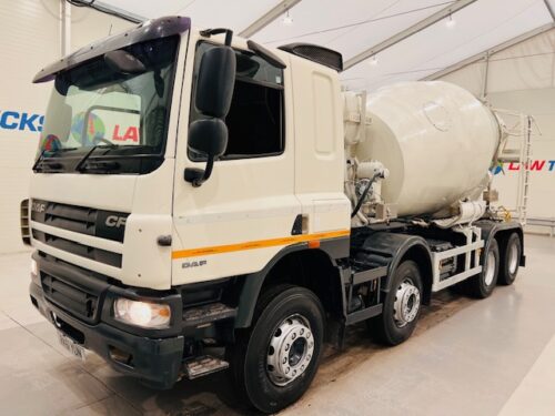DAF CF85 360 8x4 Sleeper Cab Cement Mixer