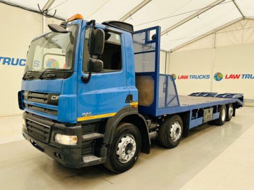 DAF CF85 410 8x2 Rear Lift Flip Toe Beavertail