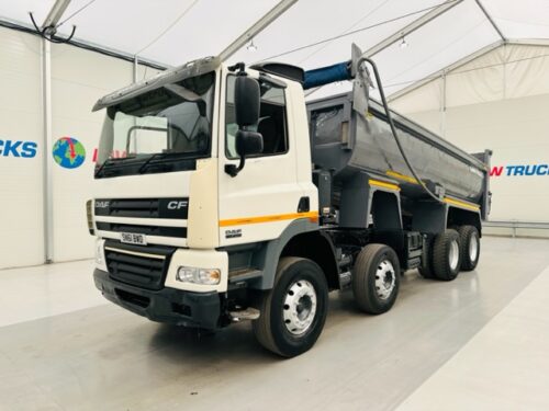 DAF CF85 410 8x4 Day Cab Tipper Manual