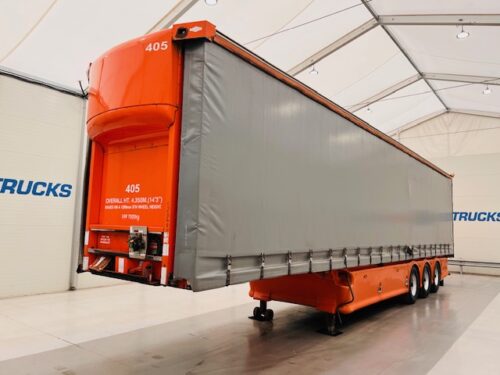 Don Bur Tri Axle 4.2m Curtainsider Trailer