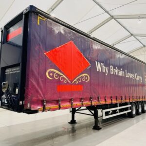Don Bur Tri Axle 4.80m Curtainsider Trailer