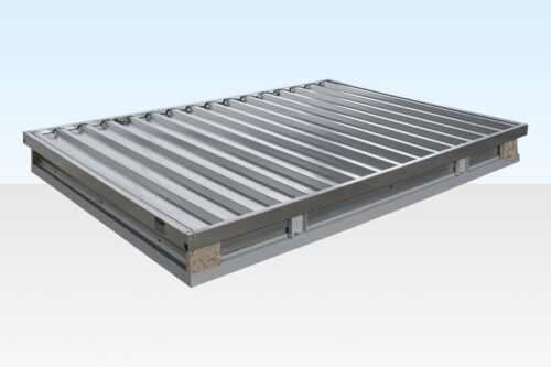 Flat Pack Storage Container 3m x 2.1m - Galvanised