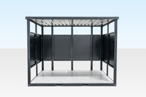 Flat Pack Vaping Shelter