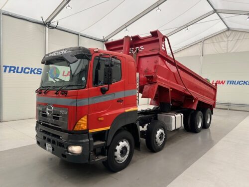 Hino 3241 700 8x4 Sleeper Cab Steel Tipper