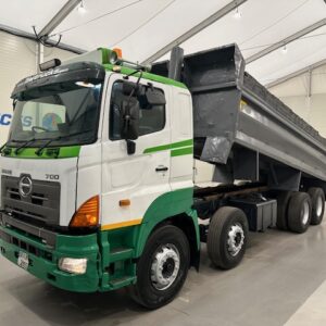 Hino 3241 700 8x4 Sleeper Cab Steel Tipper