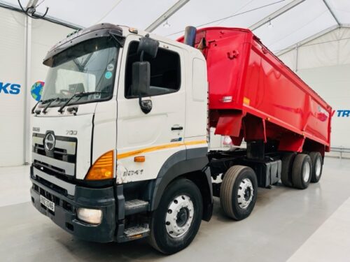 Hino 3241 700 8x4 Sleeper Cab Tipper