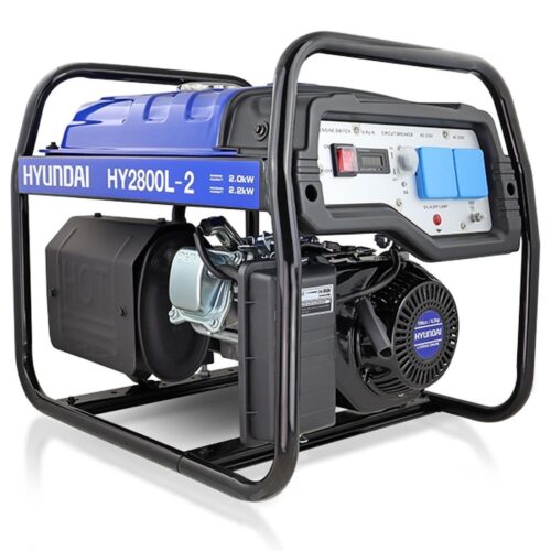 Hyundai HY2800L-2 2.2kW / 2.75kVa* Petrol Generator