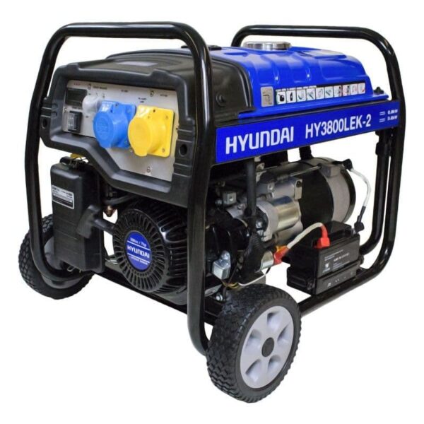 Hyundai HY3800LEK-2 3.2kW 4kVA Petrol Generator