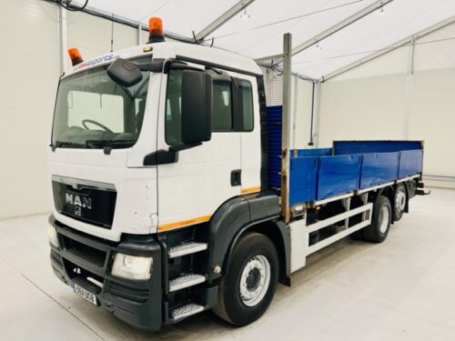 MAN TGS 26.360 Dropside Flatbed Manual