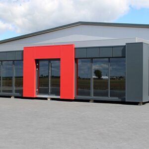 Portable Cabin 8 | 12m x 6m Spacious Modular Unit for Offices or Living