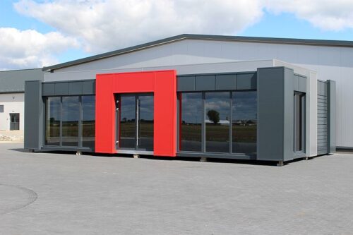 Portable Cabin 8 | 12m x 6m Spacious Modular Unit for Offices or Living
