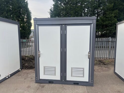 Portable Double Toilet