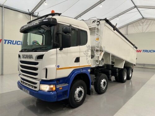 Scania G400 8x4 Sleeper Cab Tipper Manual