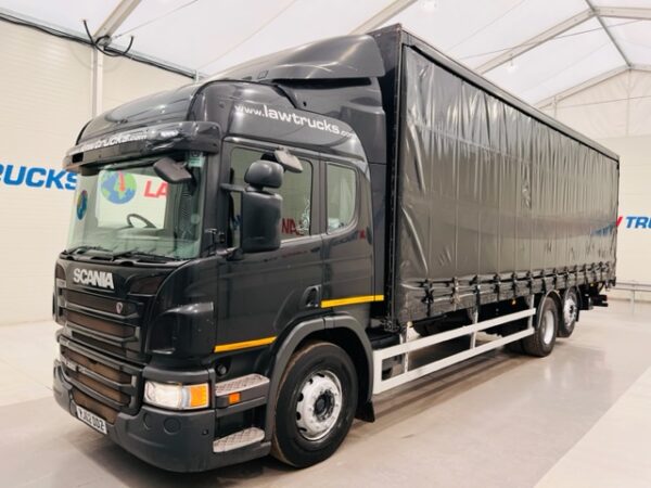 Scania P280 6x2 Rear Lift Curtainsider