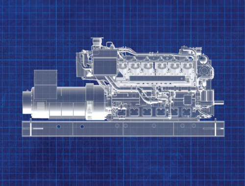 Waukesha VP1000-D Natural Gas Gen Set w/ L7042GSI - 1000 kW