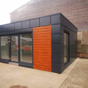 Yola 6m x 5m / 20ft x 16.5ft Portable Office, Site Cabin, Marketing Suite, Modular Building