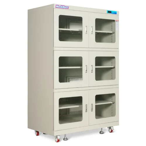 1-10% RH Electronic Dry Cabinet 1430L ESD Desiccator Cabinet Ultra-Low Humidity Storage, White, EDC1430CW-6