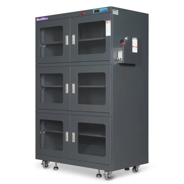 1-60% RH Nitrogen Dry Cabinet 1430L ESD Desiccator Cabinet Low Humidity Storage, NC1430B-6