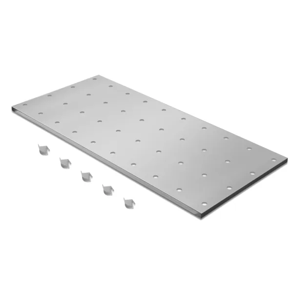 ( 1 Pack / 1 Pcs ) Shelf with 5 Pcs Clips, 1430L Cabinet, Stainless Steel (for SKU:203009SS)