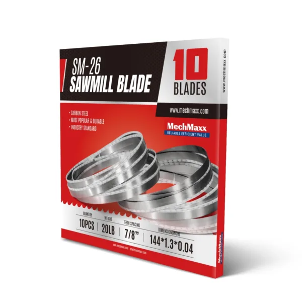 ( 1 Pack / 10 Blades ) SM-26 Sawmill Blade (SKU: 150166; 150166D6; 150166K6）