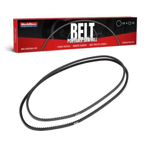 ( 1 Pack / 2 Pcs ) Belt for 26" Portable Sawmill, SM-26 (SKU: 150166; 150166D6; 150166K6）