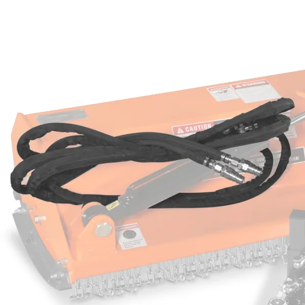 ( 1 Pack / 2 Pcs )Oil Pipe of Rotary Cylinder for VAM Mowers (SKU: 150143; 150143G; 150144;150144G; 150145）