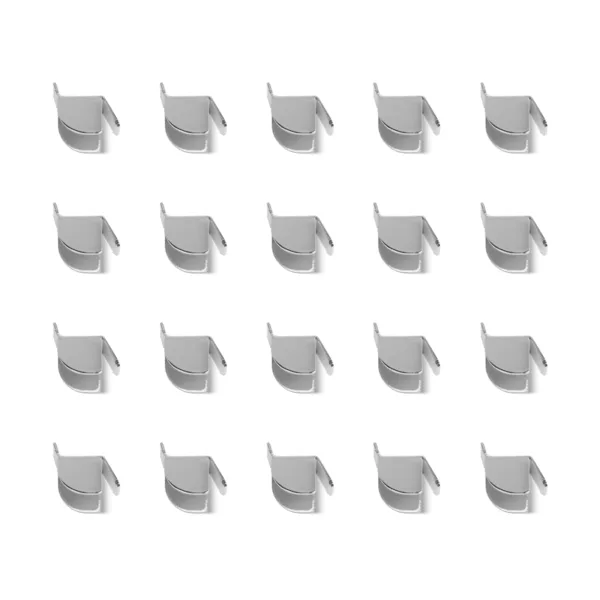 ( 1 Pack / 20 Pcs ) 20 pcs Shelf Clips for Dry Cabinet