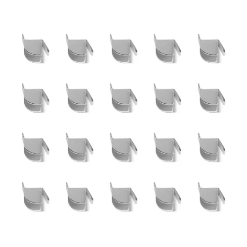 ( 1 Pack / 20 Pcs ) 20 pcs Shelf Clips for Dry Cabinet