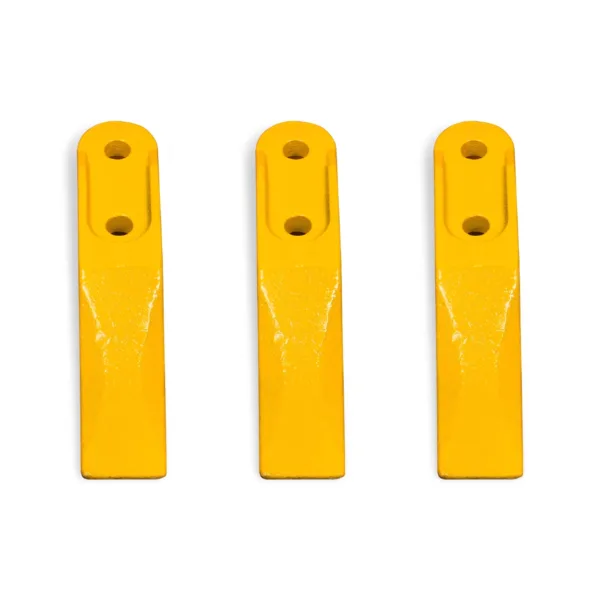 ( 1 Pack / 3 Pcs ) Bucket Tooth for Mini Compact Excavator MEC17,MEC17PRO (SKU: 150533, 150534）