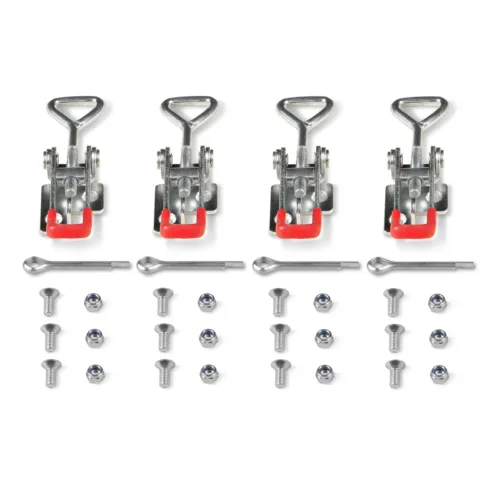 ( 1 Pack / 4 Pcs ) Folding Clasp for Wood Chipper GS650 ( SKU: 110100; 110101 )