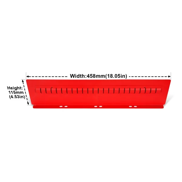 (1 Pack/6 Pcs Depth18.05"Height4.53")Extra Drawer Long Dividers For Modular Tool Cabinet